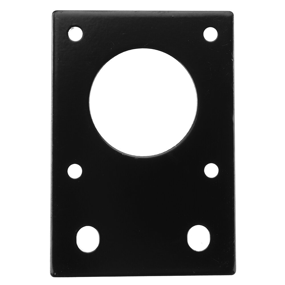 NEMA17 42 Stepper Motor Black/Silver Fixed Bracket Mounting Plate for 3D Printer Motor 2020 Profile Parts